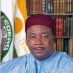 The President of Niger, Mahamadou Issoufou